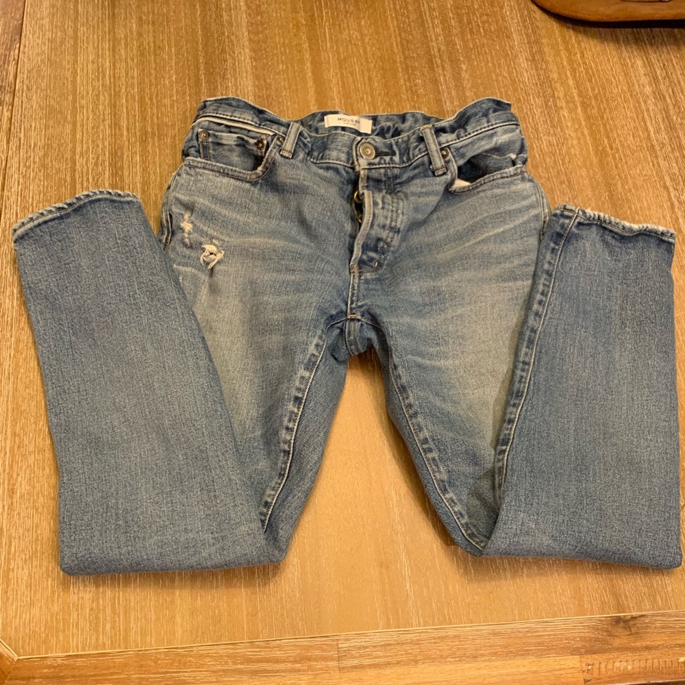 Moussy Vintage Blue Jeans Made in Japan - Picture 2 of 16